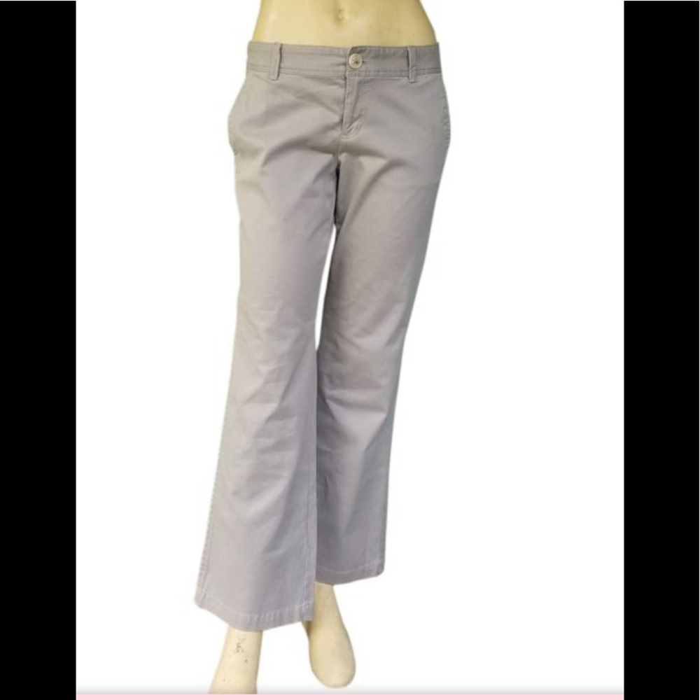 NWT banana Republic gray Ryan Fit chino pants Sz 8